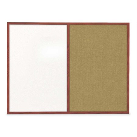 United Visual Products Sliding Door Indoor Enclosed Corkboard, 3, UV9000ACS-BLACK-BUFF UV9000ACS-BLACK-BUFF